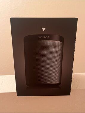Sonos PLAY:1 Speaker Box - Black
Brand new - never opened
